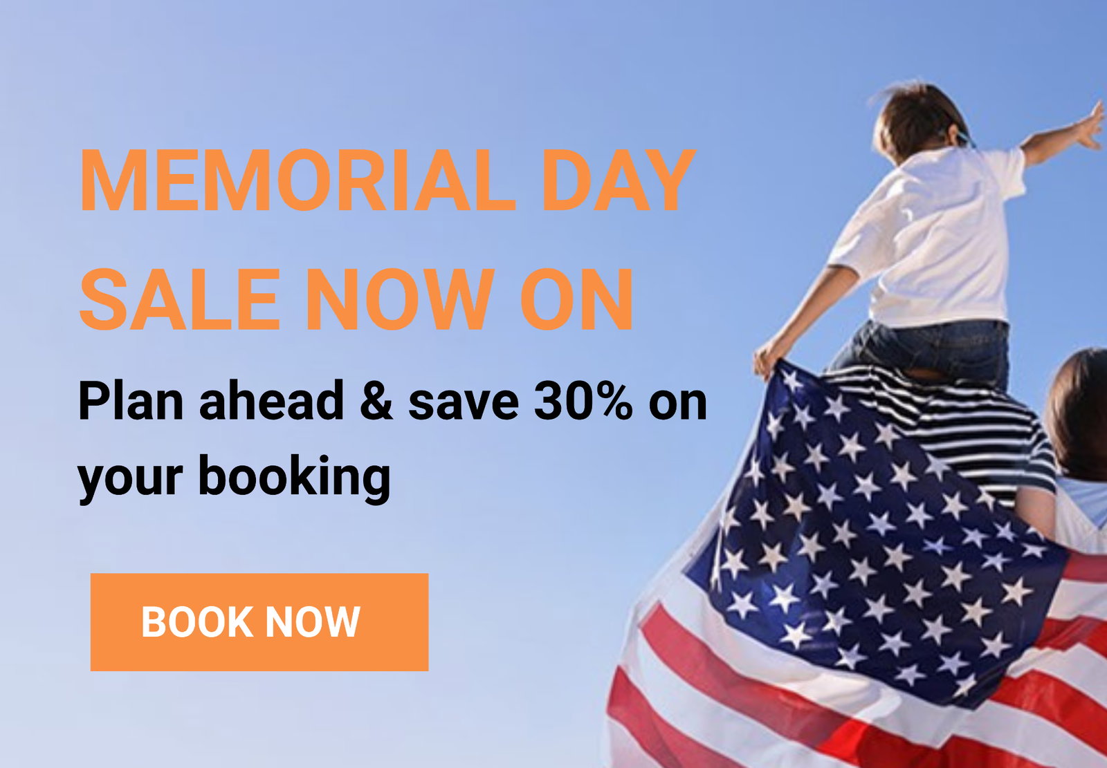 Memorial day banner