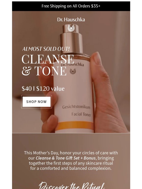 Last Chance! Shop Cleanse & Tone + Bonus before it’s gone