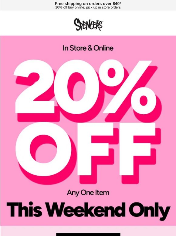 ‼️TAKE 20% OFF 1 ITEM