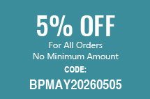 5% OFF For All Orders No Minimum Amount