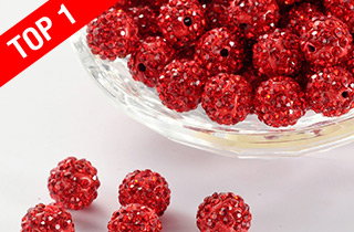 Pave Disco Ball Beads
