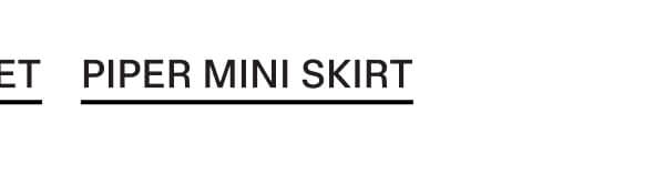 Shop Piper Mini Skirt
