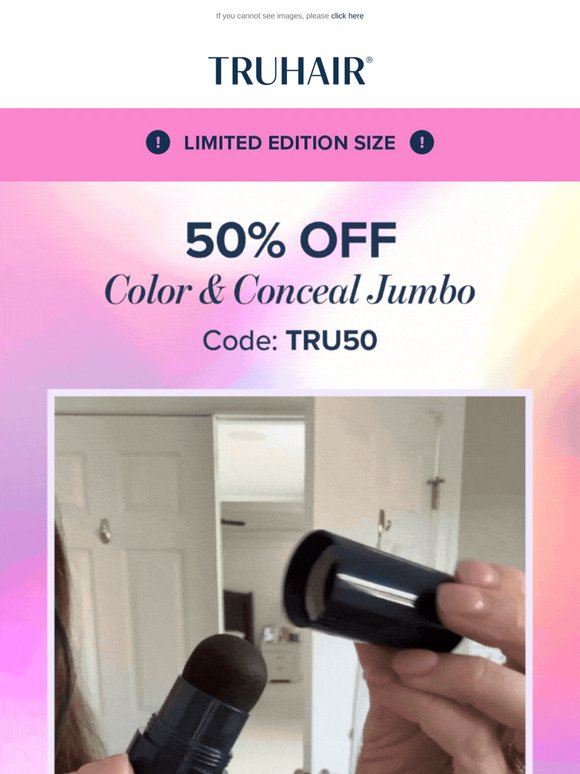 💙 Snag 50% off Color & Conceal today!
