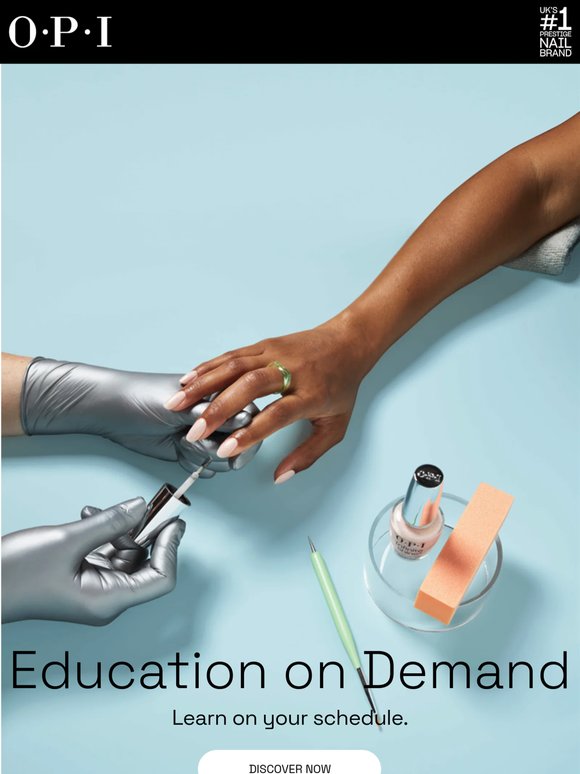 Free OPI learning for nail techs 🎓