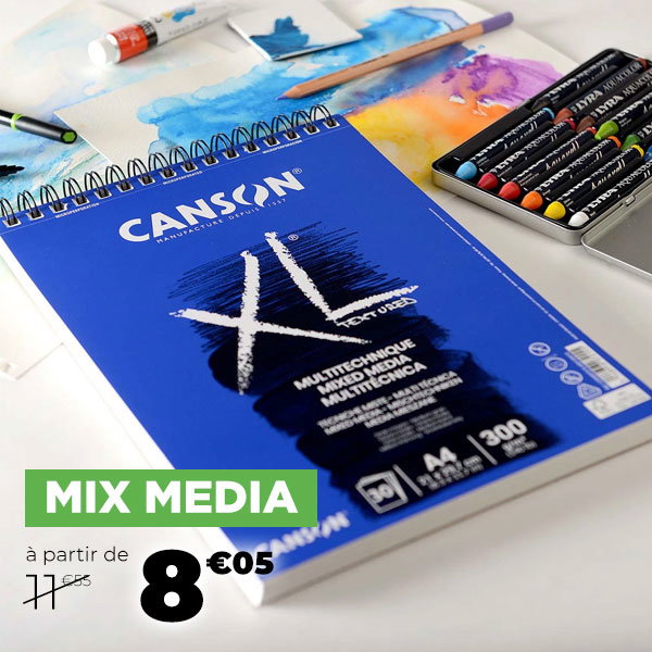 Bloc XL Mix Média - Canson
