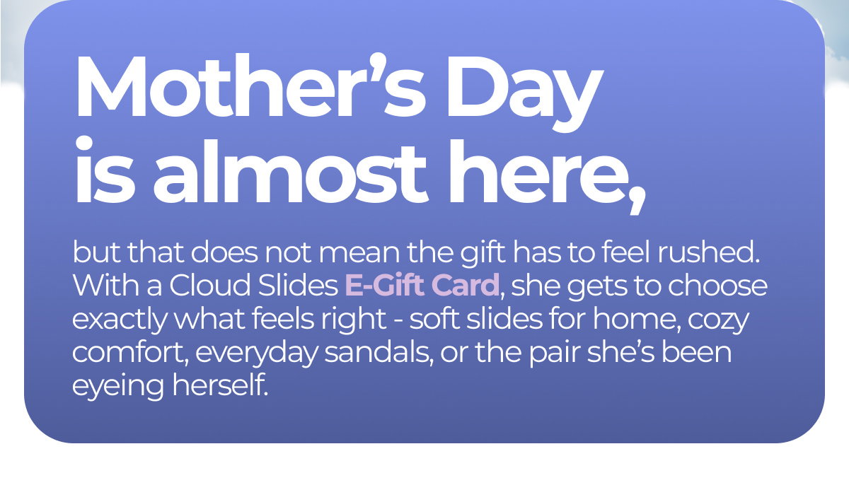 Mother’s Day is almost here