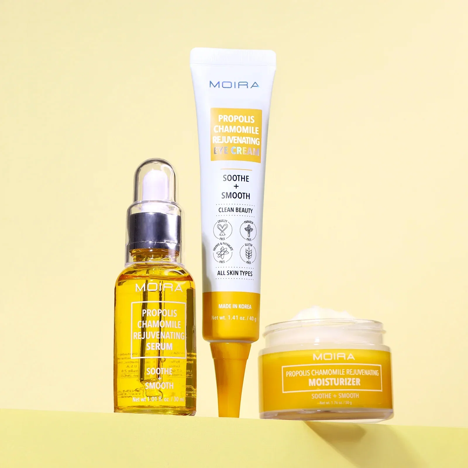 Image of Propolis Chamomile Rejuvenating Skincare Bundle