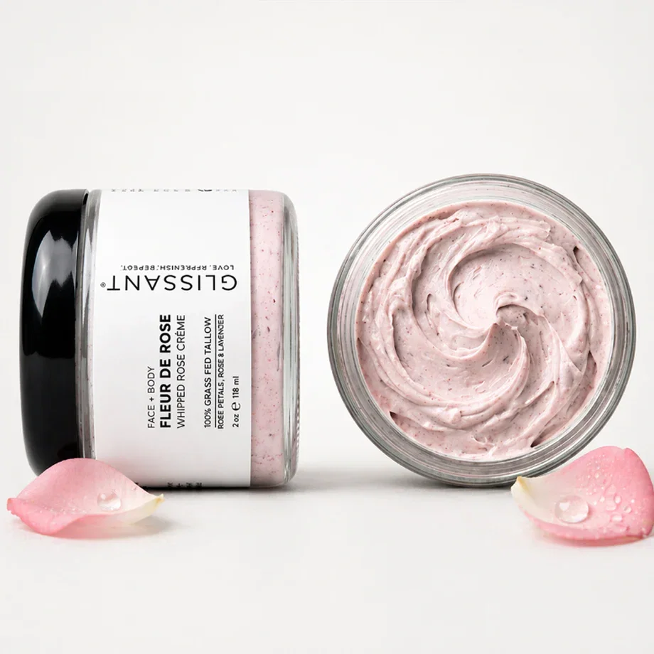 Fleur de Rose - Whipped Rose Tallow Face + Body Crème