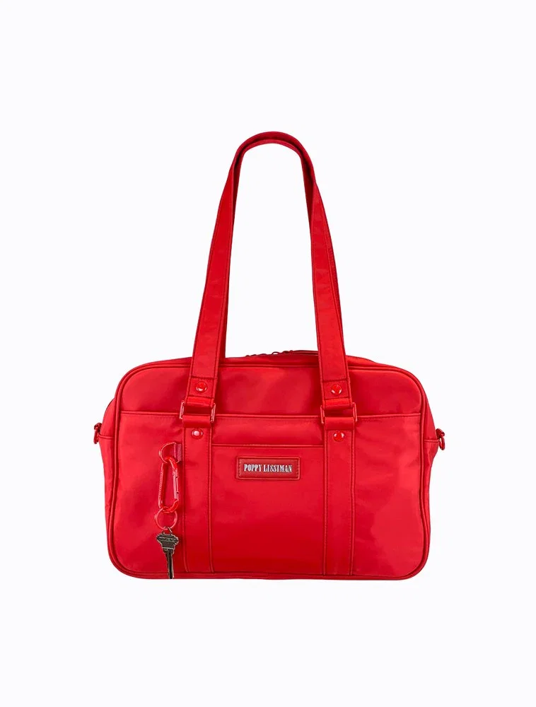Image of Koko Laptop Bag - Cherry / Smog