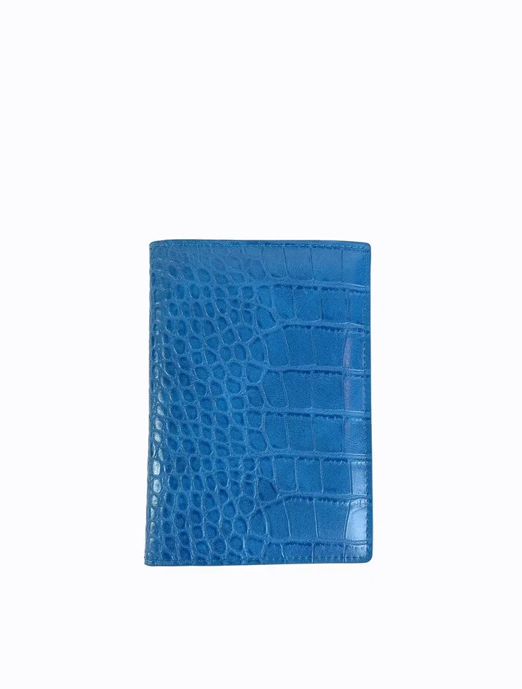 Image of Skip Passport Holder - Electric Blue