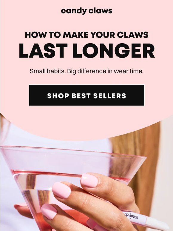 want 3 weeks of wear? 💅