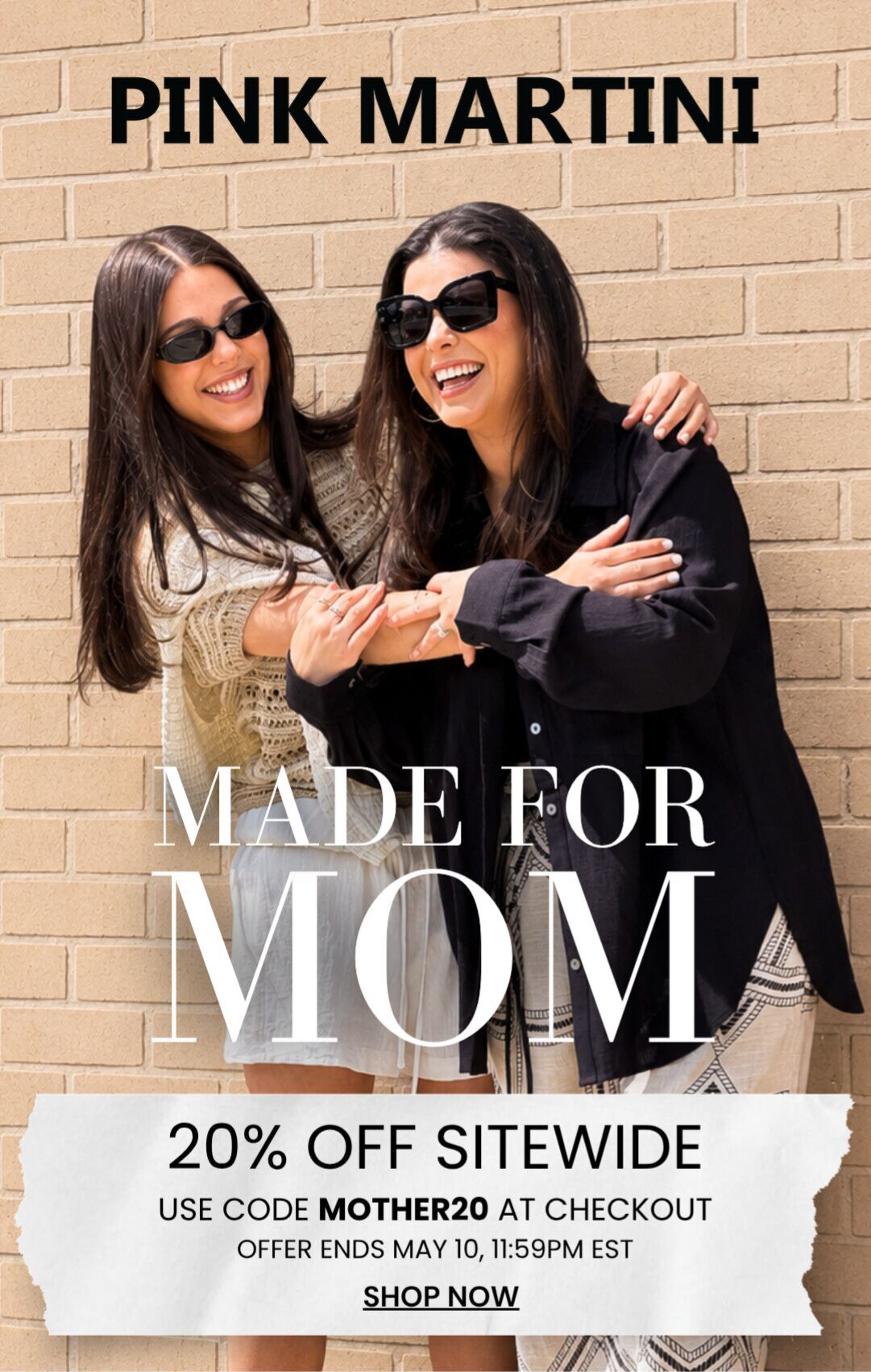 Mothers Day Sale 20% OFF