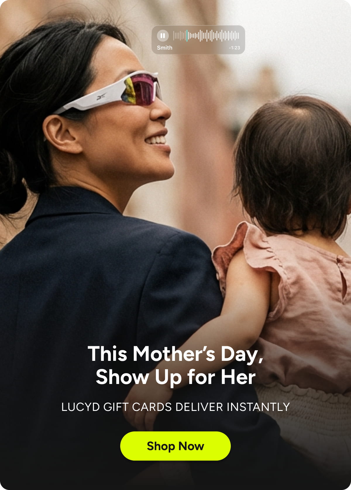 This Mother's Day, show up for her.
