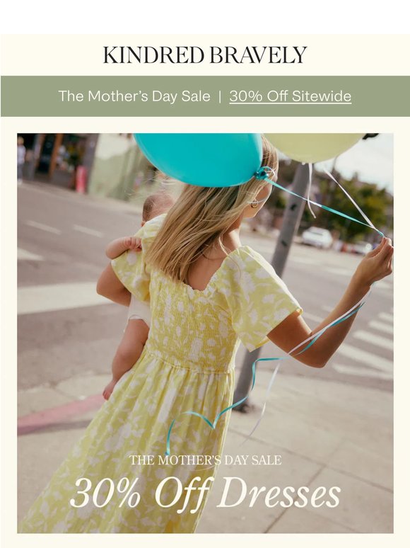 Limited Time: 30% Off All Dresses!