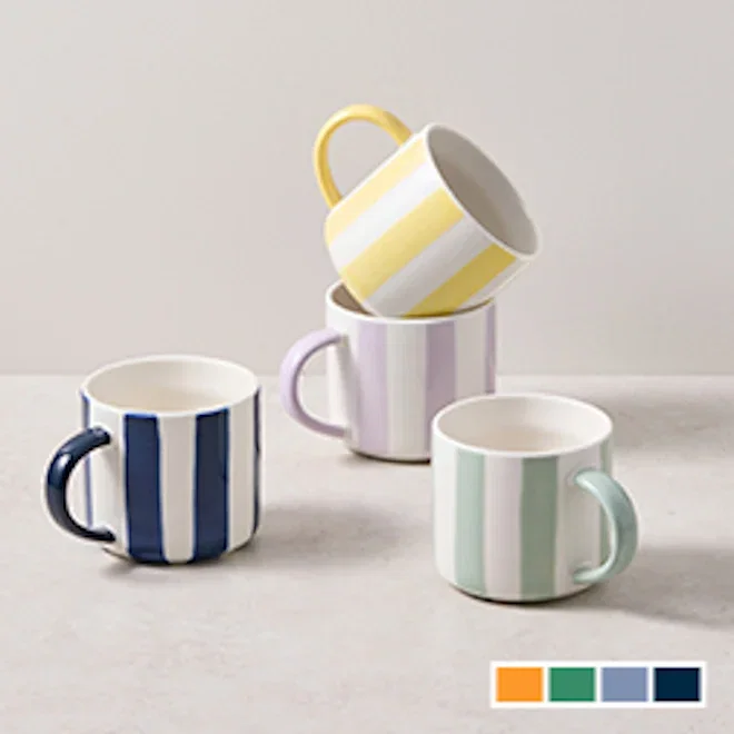 Salisbury & Co Striped Collective Mug