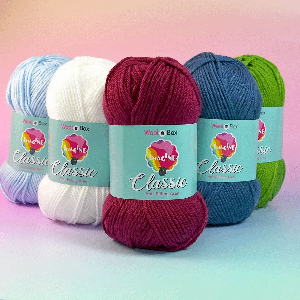 Image of WoolBox Imagine Anti-Pilling Aran Yarn 100 grm