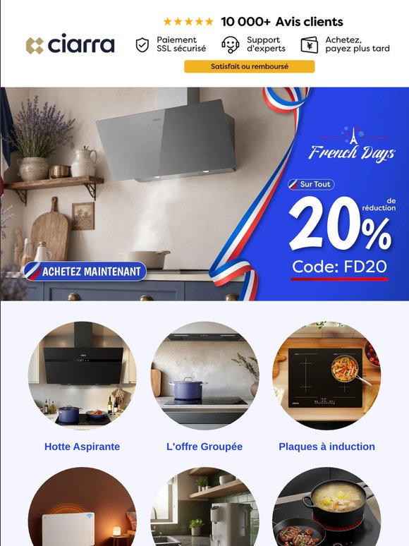 Vite ! Vos offres French Days disparaissent bientôt... 🏃‍♂️
