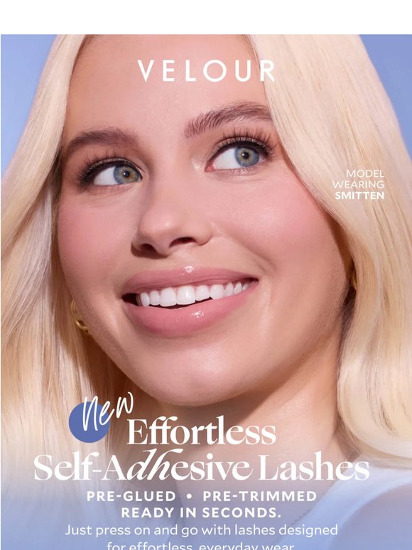 New Self-Adhesive Lashes Are Here​ 💜