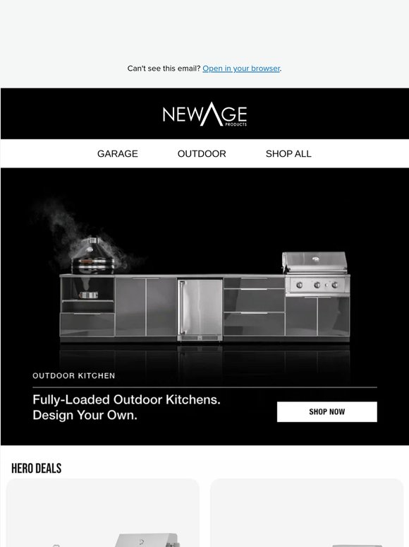 [Outdoor Kitchen] Modular. Design It Your Way. Built To Last.