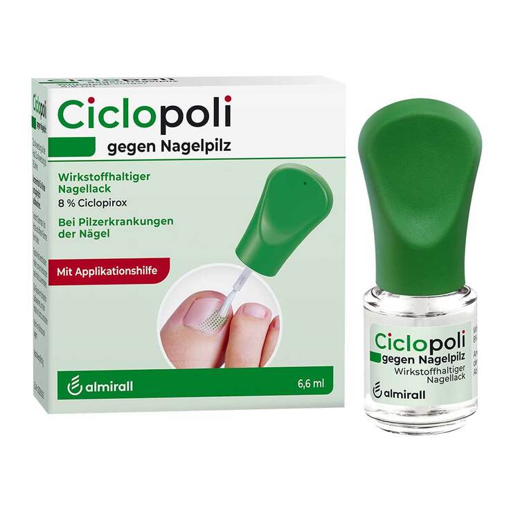 Ciclopoli gegen Nagelpilz mit Applikationshilfe⁵