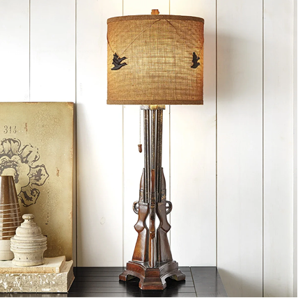 Outlaw Shotgun Table Lamp