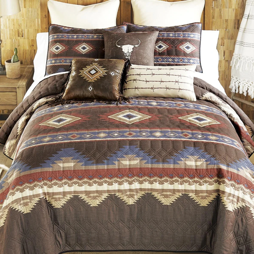 Desert Sands Quilt Bed Set - Queen