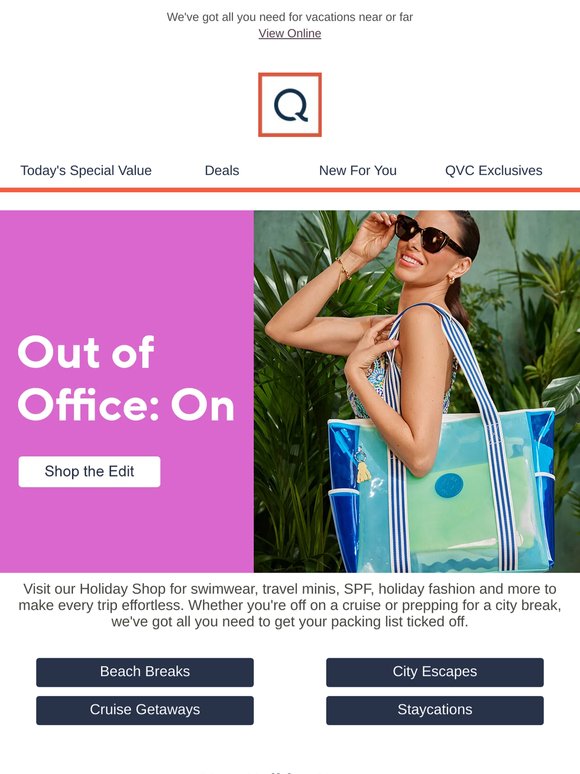 Your holiday packing list is here, ! 🏖️