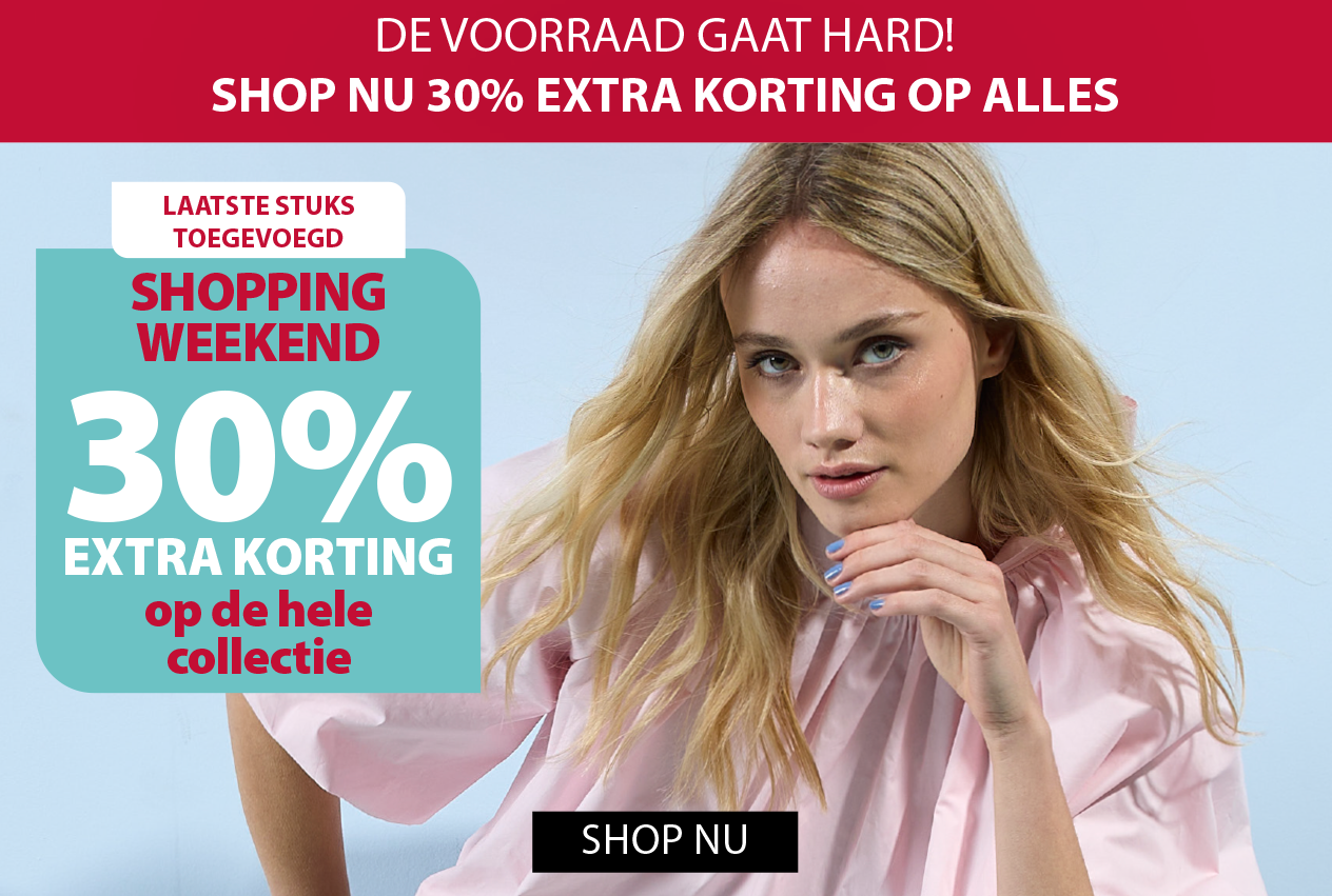 shop nu dames: 30% korting op alles