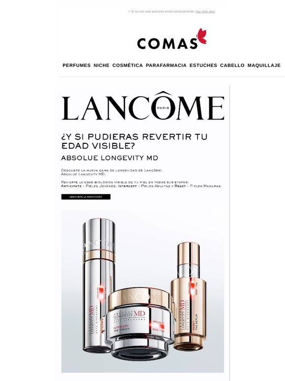 ✨Nueva gama de longevidad de Lancôme💖