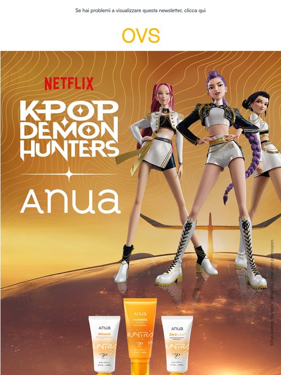 Own your glow con Anua x Kpop Demon Hunters!