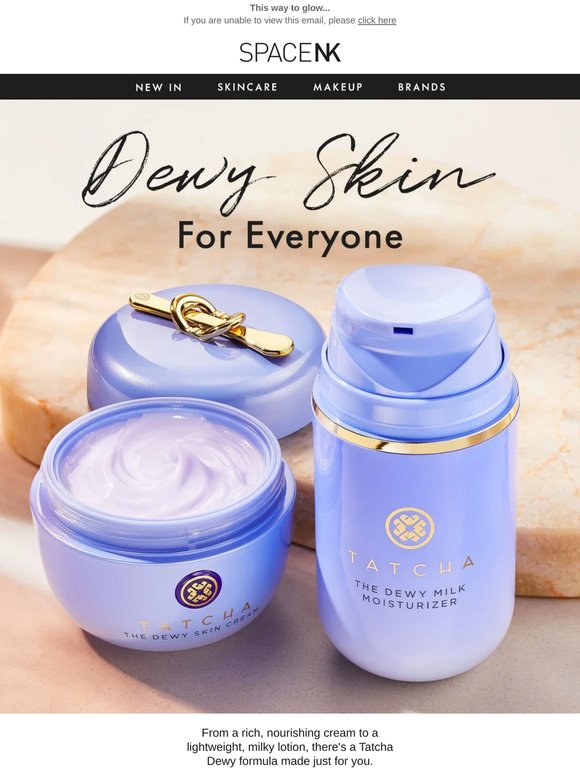 Meet Tatcha's Dewy Skin formulas
