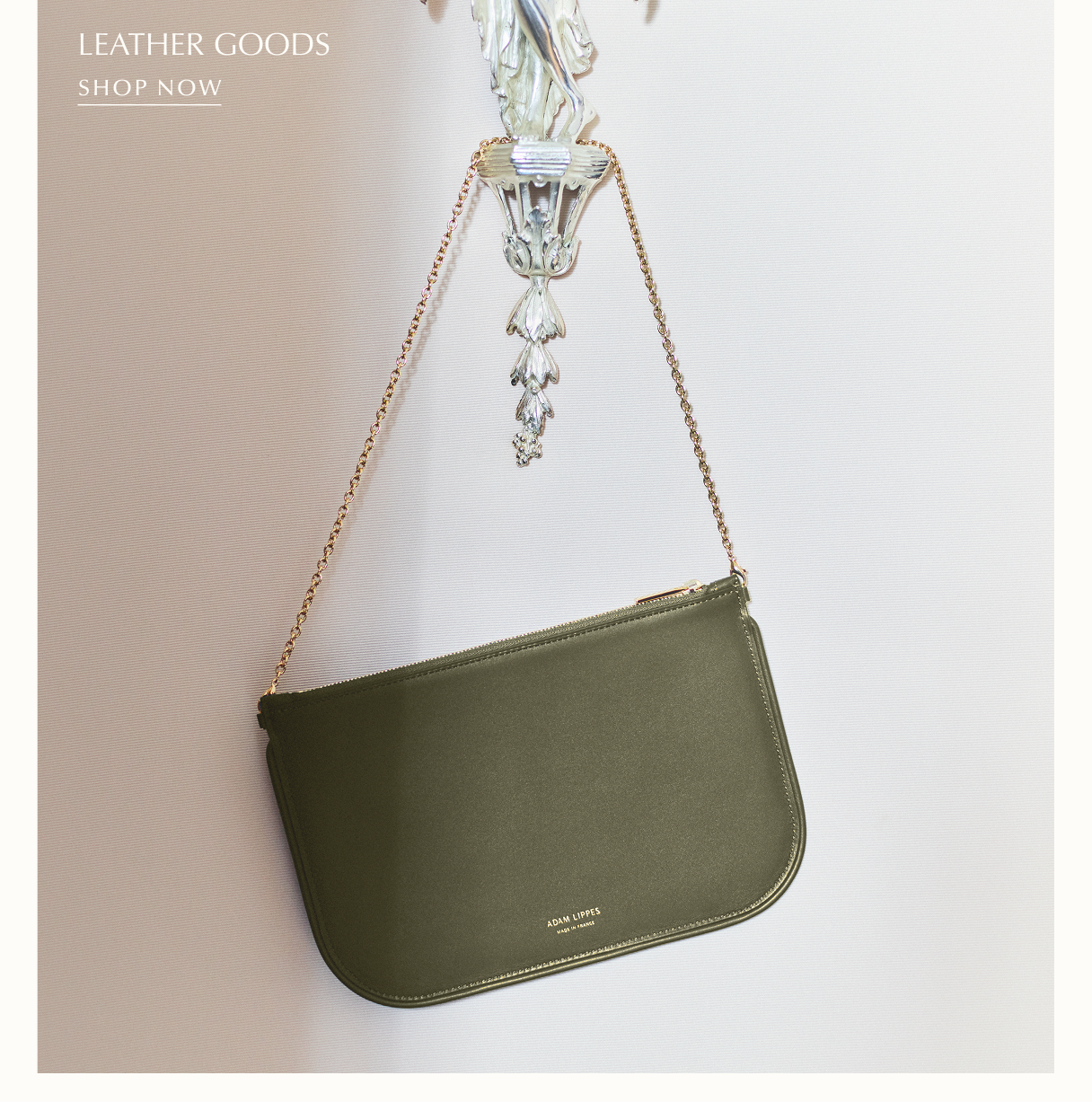 Discover Leather Goods- Shop Now
