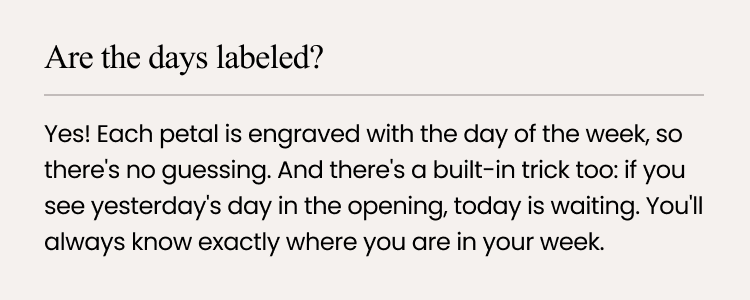 Are the days label?