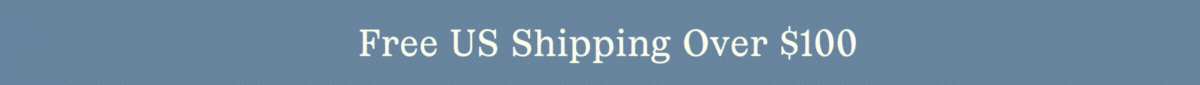 free US shipping over $100