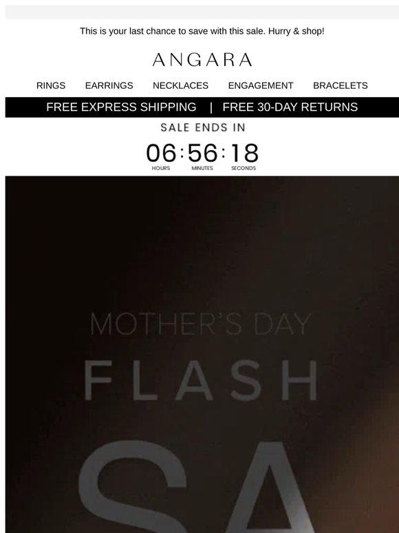 Mother’s Day Flash Sale Ends Tonight 🏃‍♀️