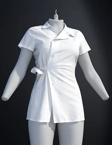 dForce SU Sexy Nurse Uniform for Genesis 9