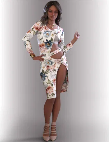 dForce Haley Outfit for Genesis 9 Feminine