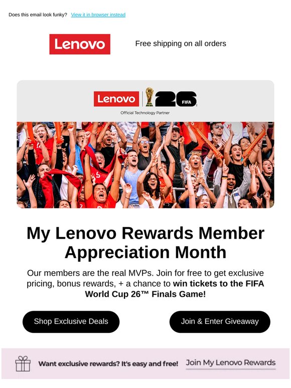 It’s Your Month 🎉Members get big rewards