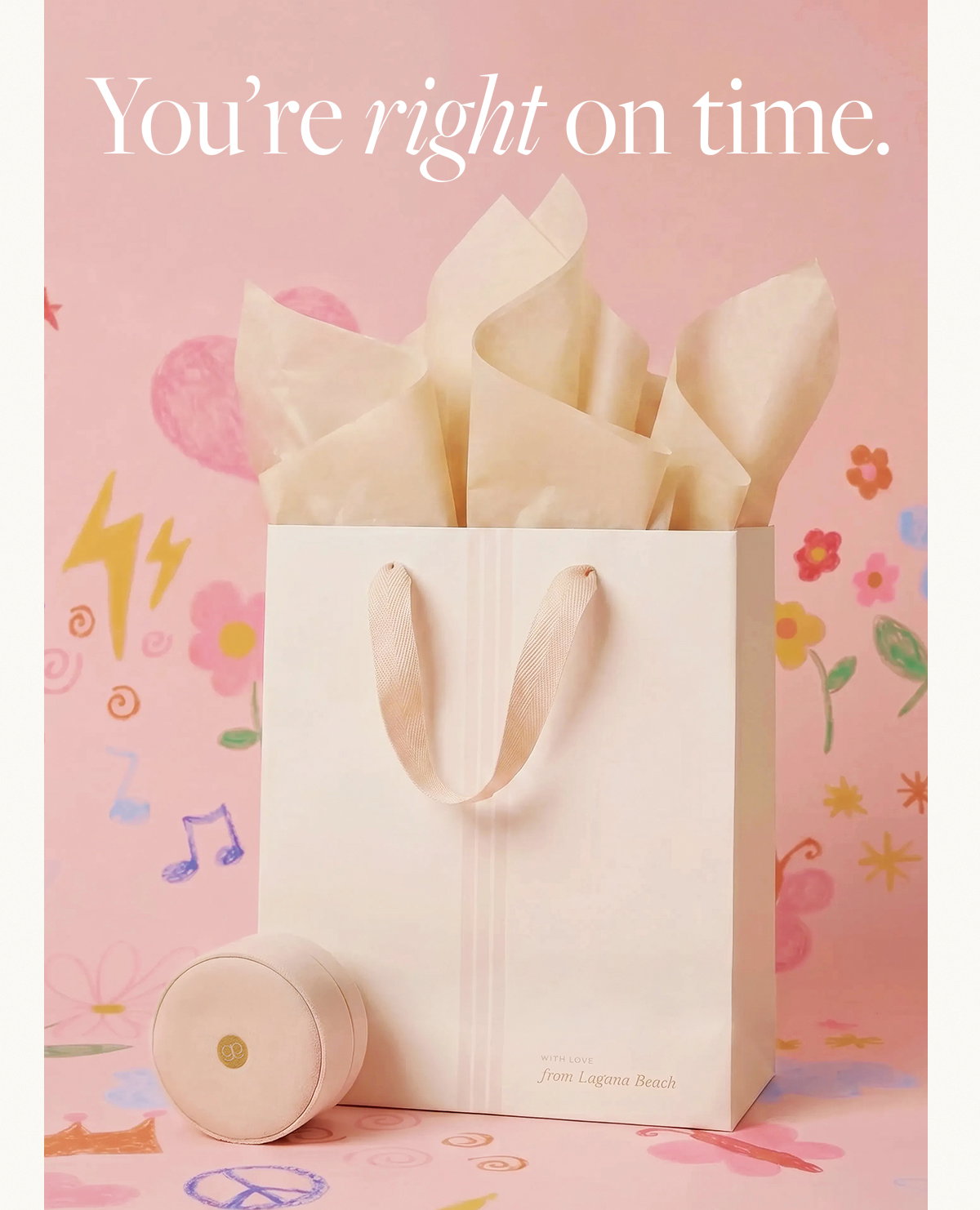 You're right on time