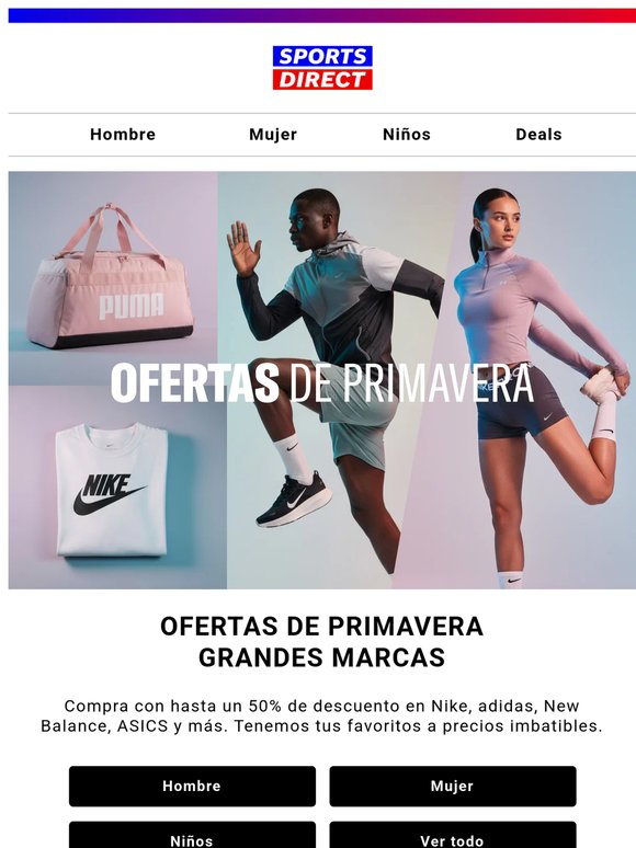 Hasta -50% en tus marcas favoritas