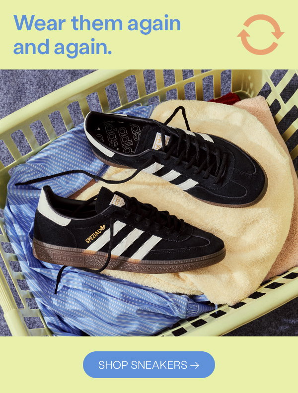 Wear them again and again. Shop Sneakers