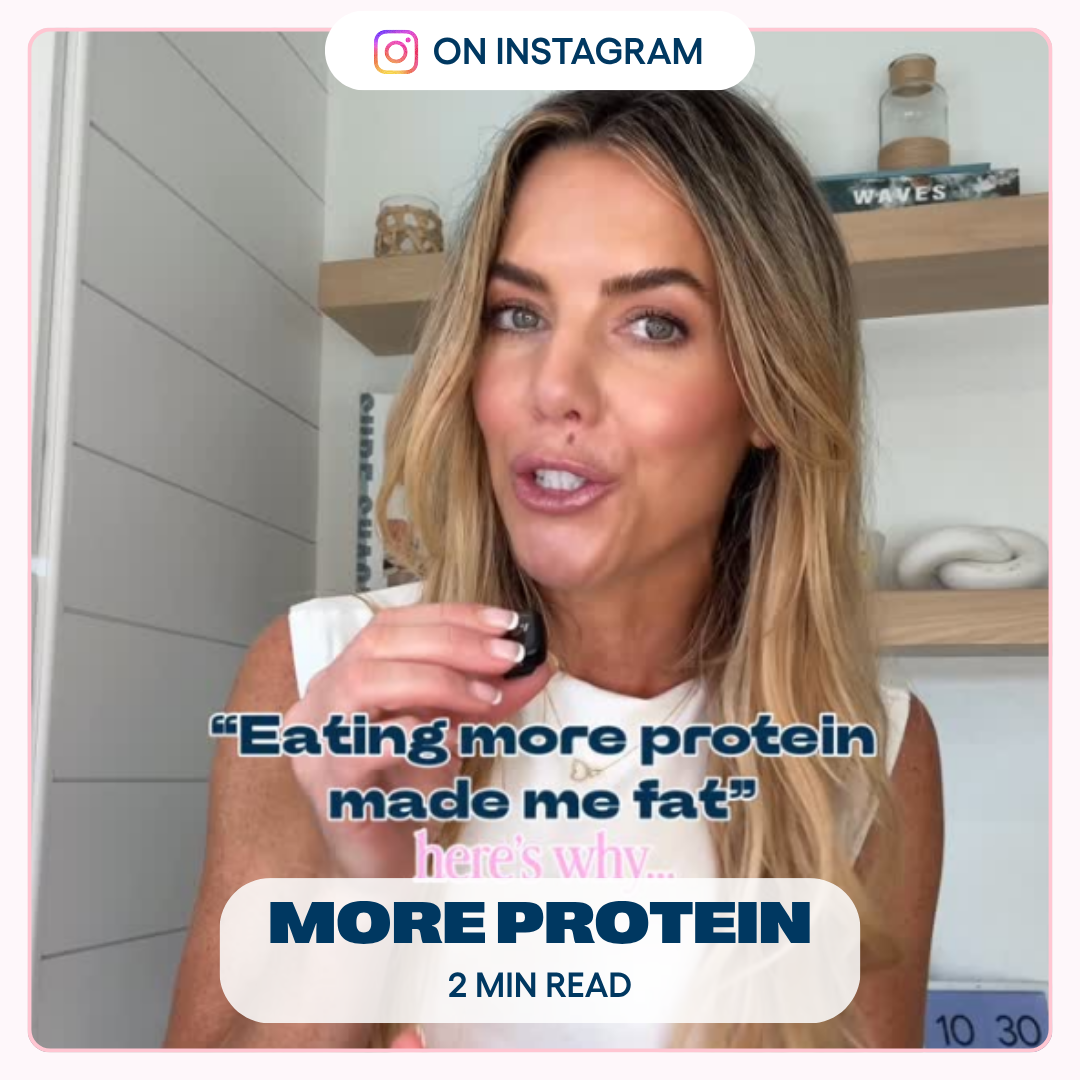 more protein made me...fat?