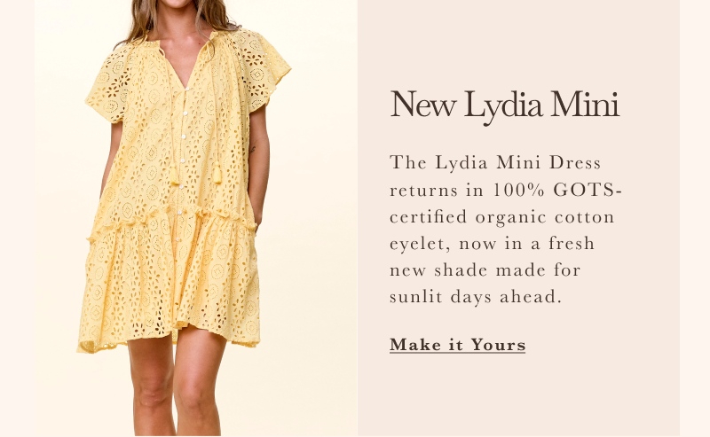 New Lydia Mini Dress
