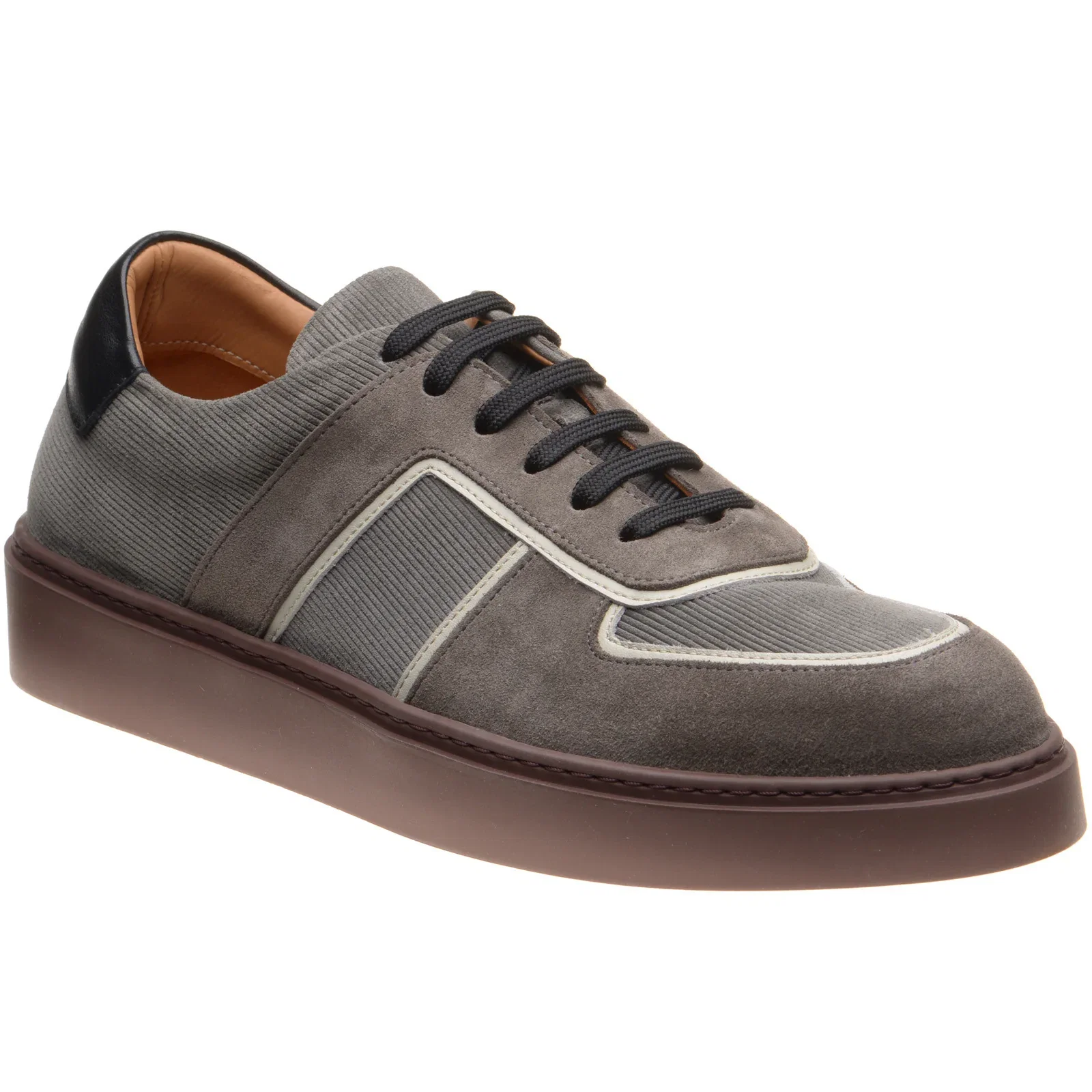 Image of Herring Metz mens rubber-soled in grey multi