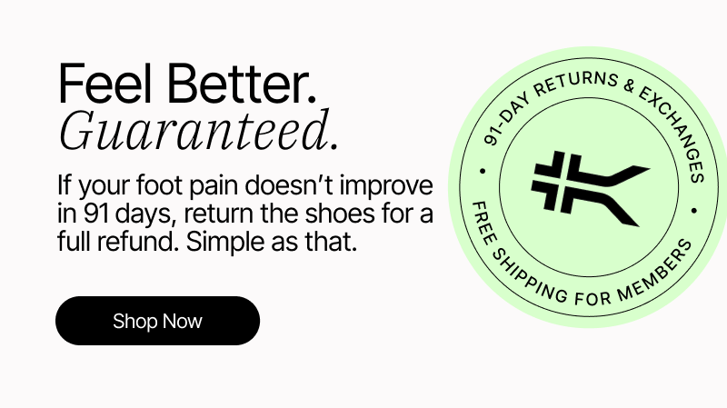 Feel Better Guarantee - Free returns & exchanges for 91 days.