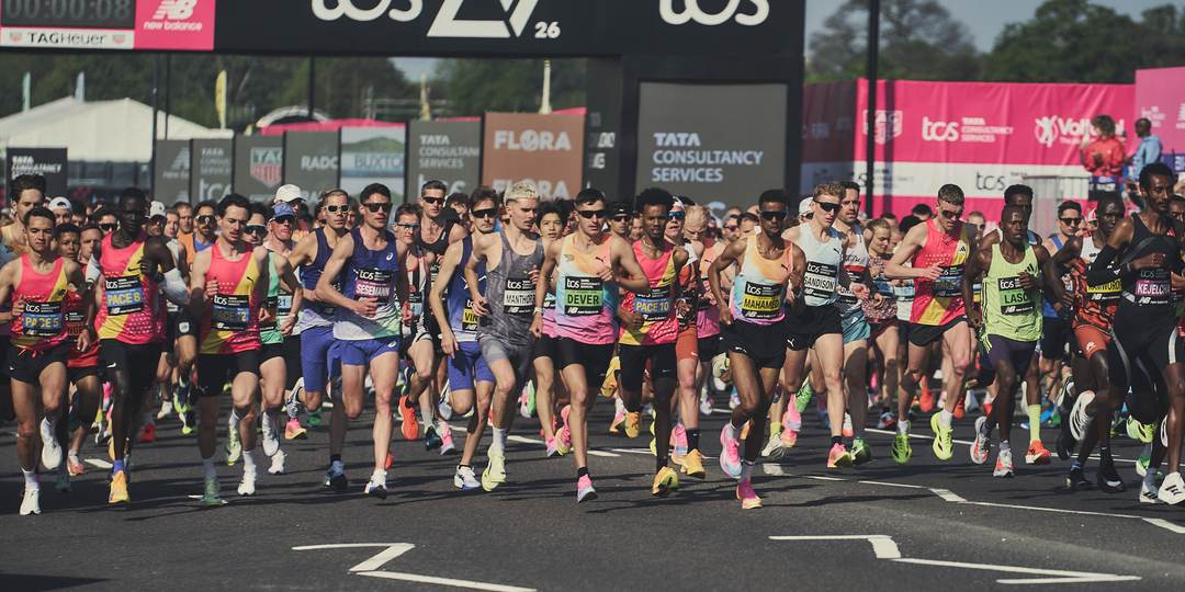 Alfie Manthorpe running the London Marathon