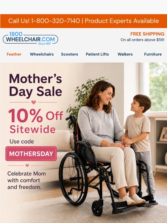 Give Her More Freedom This Mother’s Day