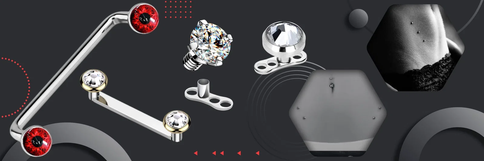 Surface Barbell Jewelry vs Dermals for Hip Piercings