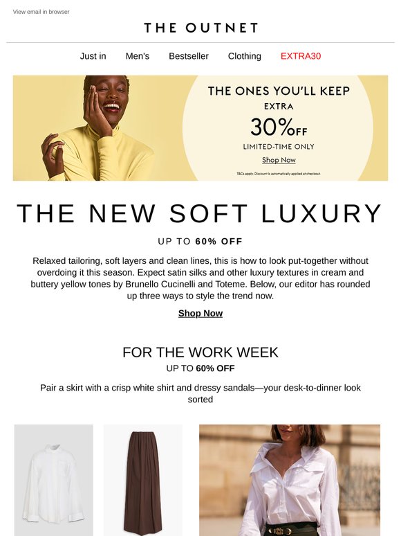Trending now: Soft luxury