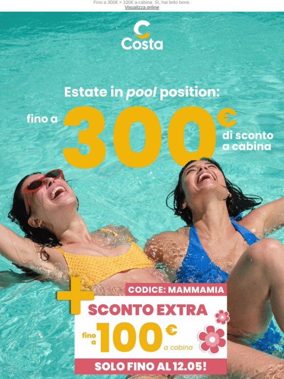 📣 Questo sconto fa dire solo una cosa… MAMMAMIA!